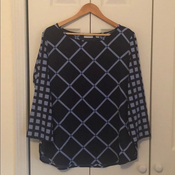 New York & Company 3/4 sleeve Blouse - Like New! - Picture 1 of 7